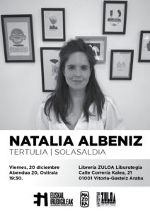 Euskal Irudigileen solasaldia: Natalia Albéniz